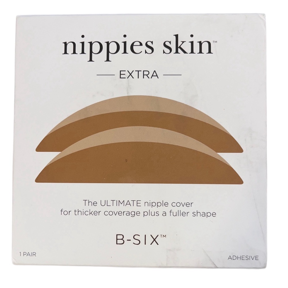 Nippies Skin Adhesive by B-six in Coco Color ONE SIZE